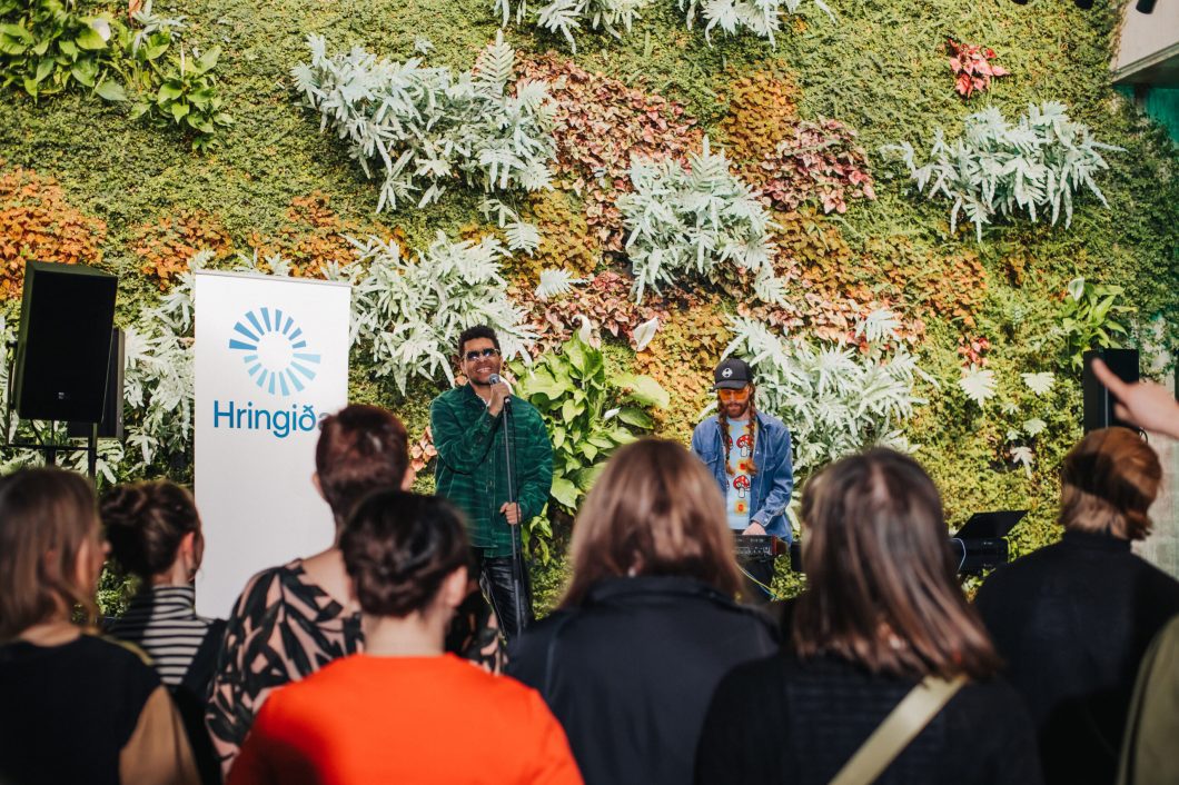 Unnsteinn og Hermigervill í Prosecco & Pitch haldið af KLAK - Icelandic Startups í Hringiðu