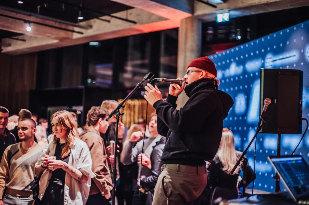 Birnir musikman_scientific tour of Gullegg 13 January 2023